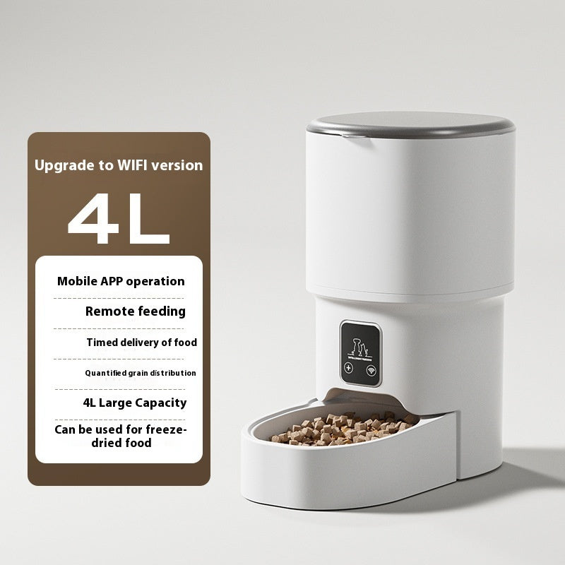 Pet Intelligence 4 L Auto Feeder — Scheduled Feeding, Simplified