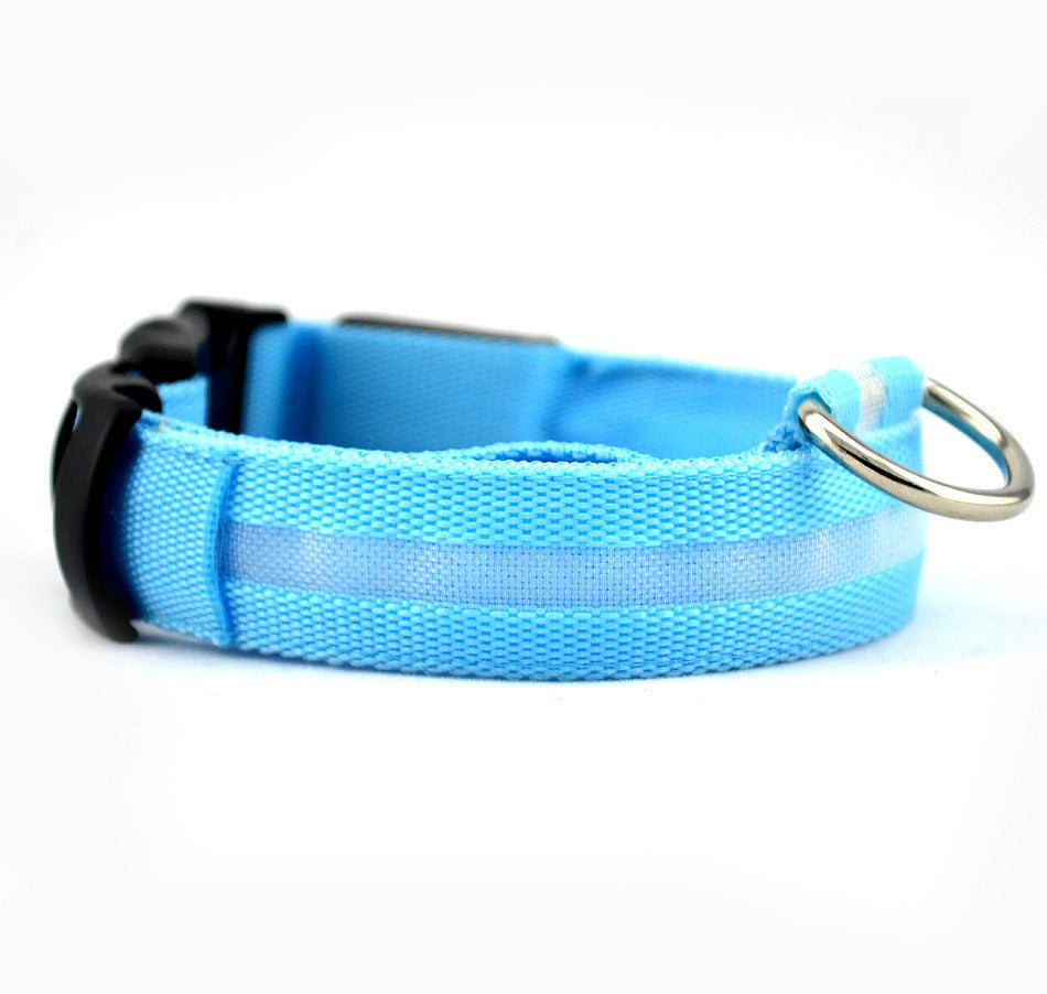 Glow-Safe LED Dog Collar — Be Seen, Stay Safe