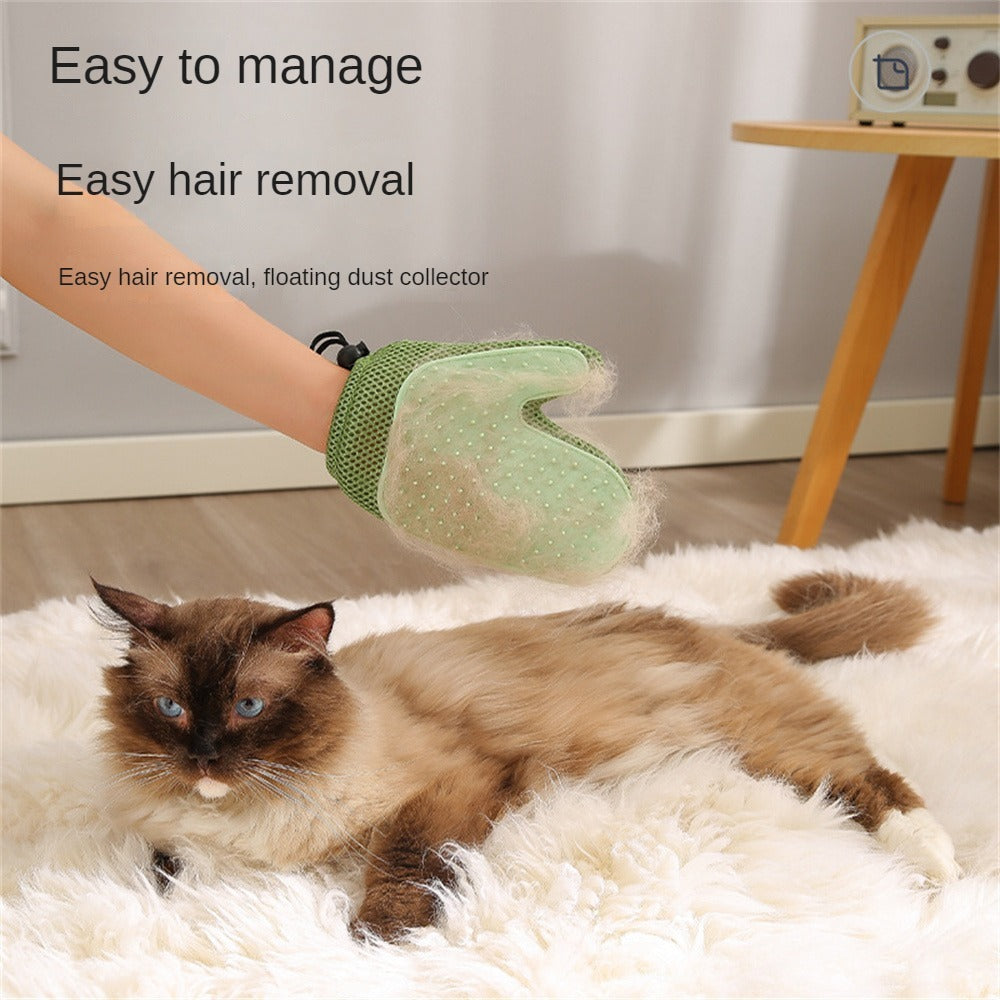 Purrfect Grooming Glove — Bonding, Comfort, and a Hair-Free Home