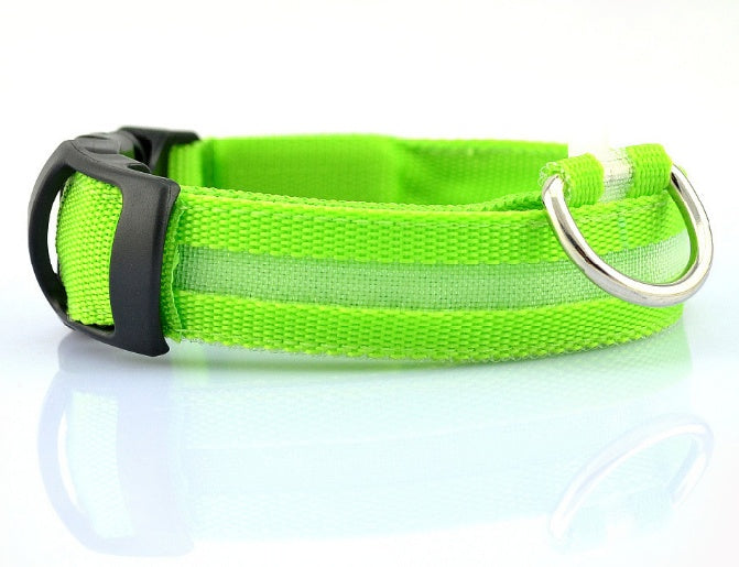 Glow-Safe LED Dog Collar — Be Seen, Stay Safe
