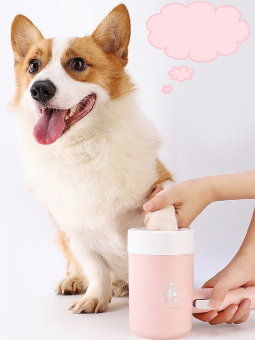 Mess-Free Paw Cleaner Cup — Gentle, Quick Cleanup for Happy Dogs