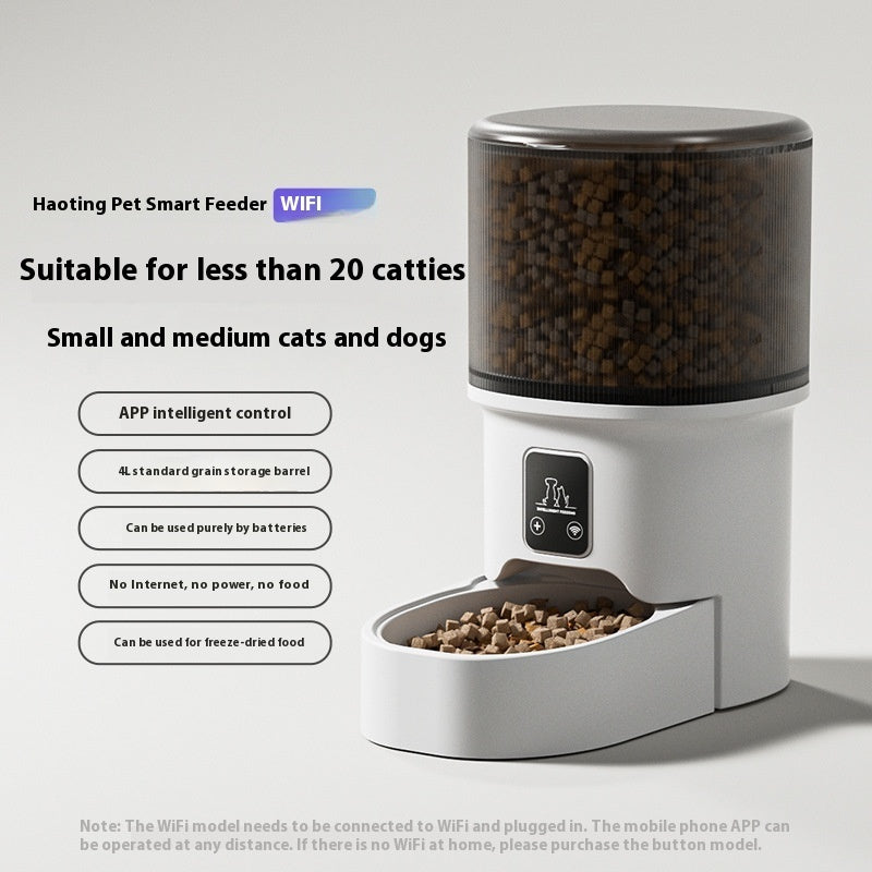 Pet Intelligence 4 L Auto Feeder — Scheduled Feeding, Simplified