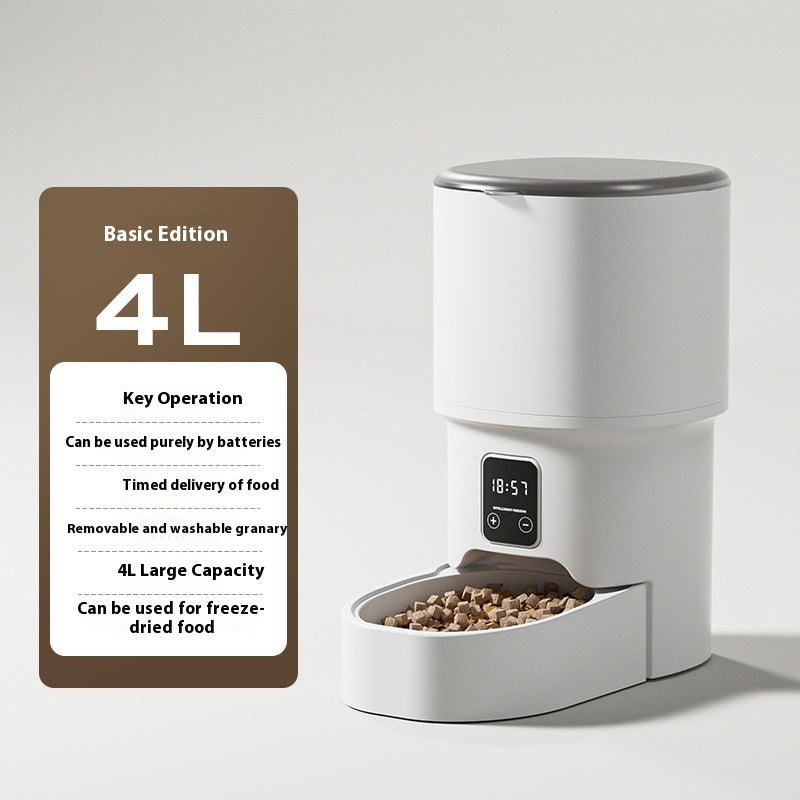 Pet Intelligence 4 L Auto Feeder — Scheduled Feeding, Simplified