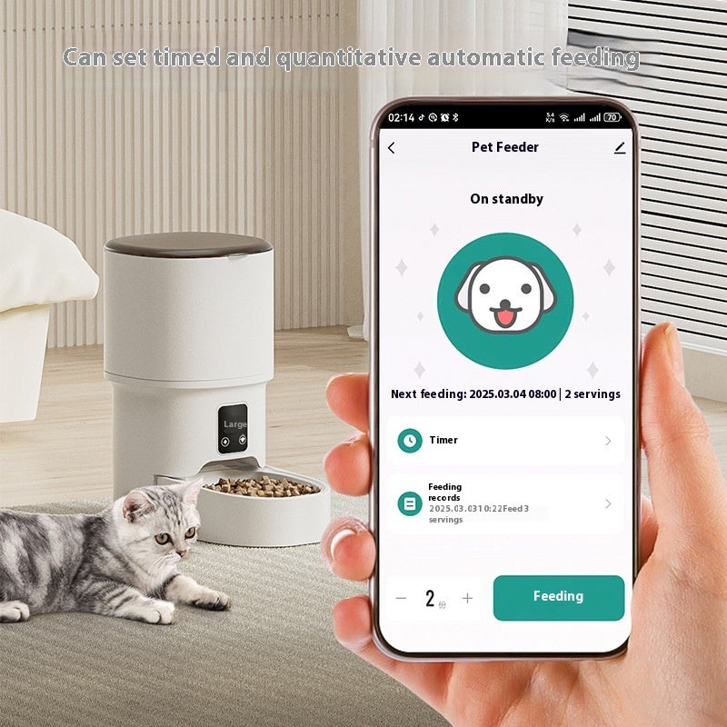 Pet Intelligence 4 L Auto Feeder — Scheduled Feeding, Simplified