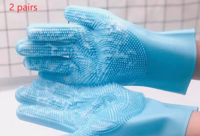 SilkyTouch Grooming Glove — Pampered Pets, Spotless Homes