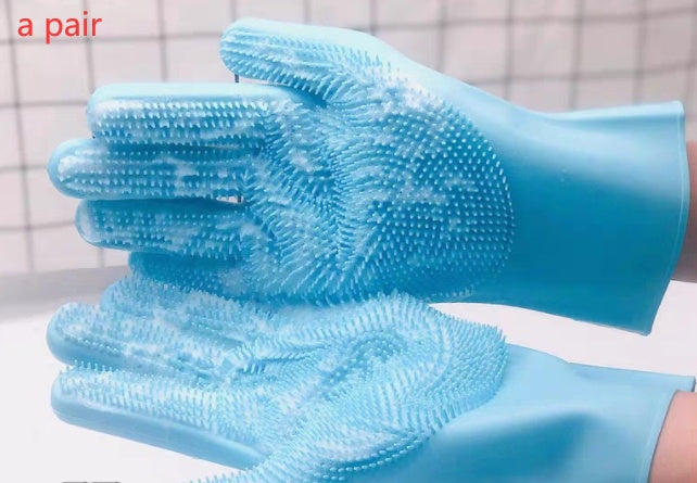 SilkyTouch Grooming Glove — Pampered Pets, Spotless Homes
