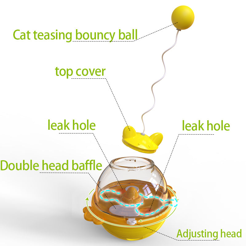 Guardian Tumbler Treat Ball — Interactive Fun That Boosts Brainpower & Behavior
